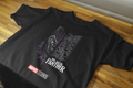 BLACK PANTHER DESIGNED COTTON BLACK T-SHIRT
