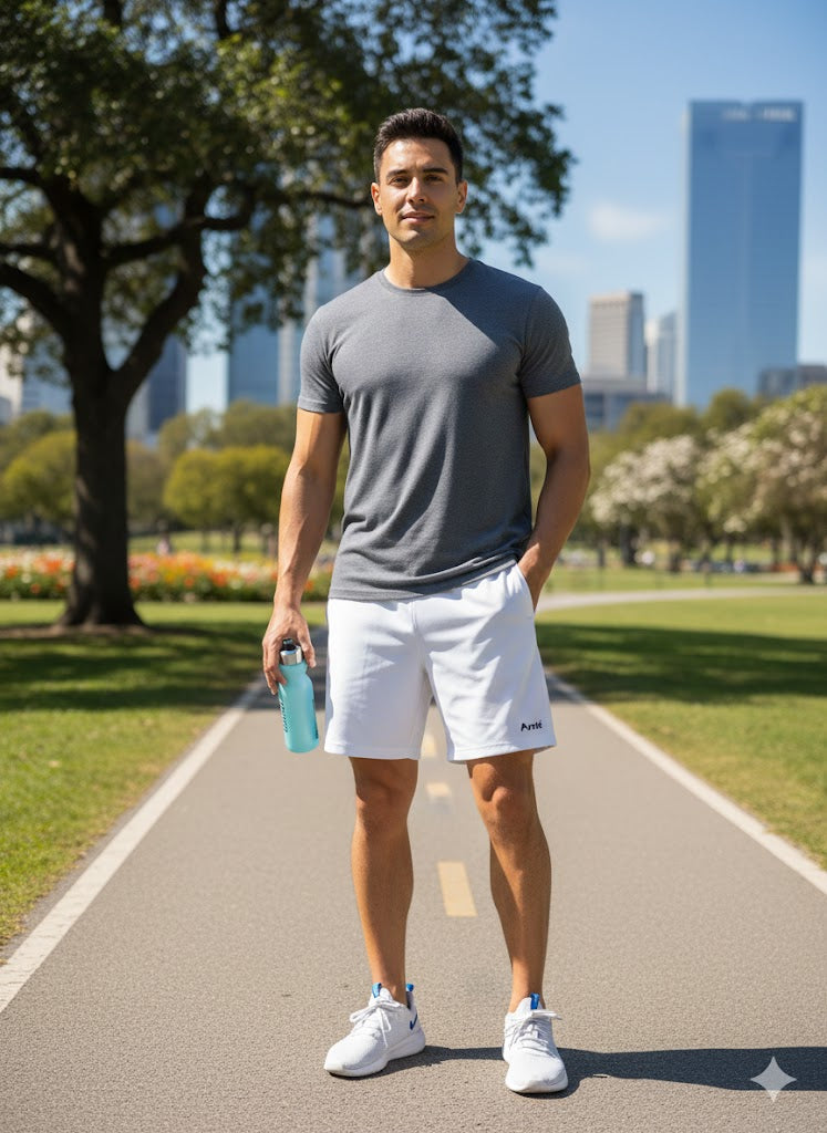 "PREMIUM AOP REGULAR SPORTS SHORTS MEN"