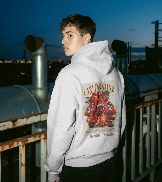 CARLOS DESIGNED OVERSIZED HOODIE MEN