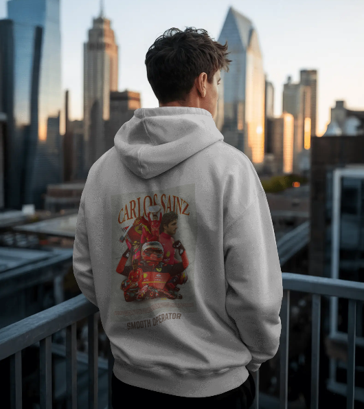 CARLOS DESIGNED OVERSIZED HOODIE MEN