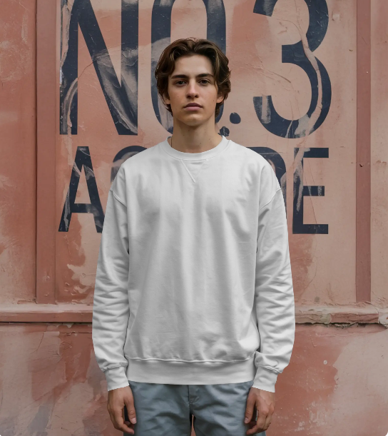 MARK X PLAIN PREMIUM OVERSIZED SWEATSHIRT