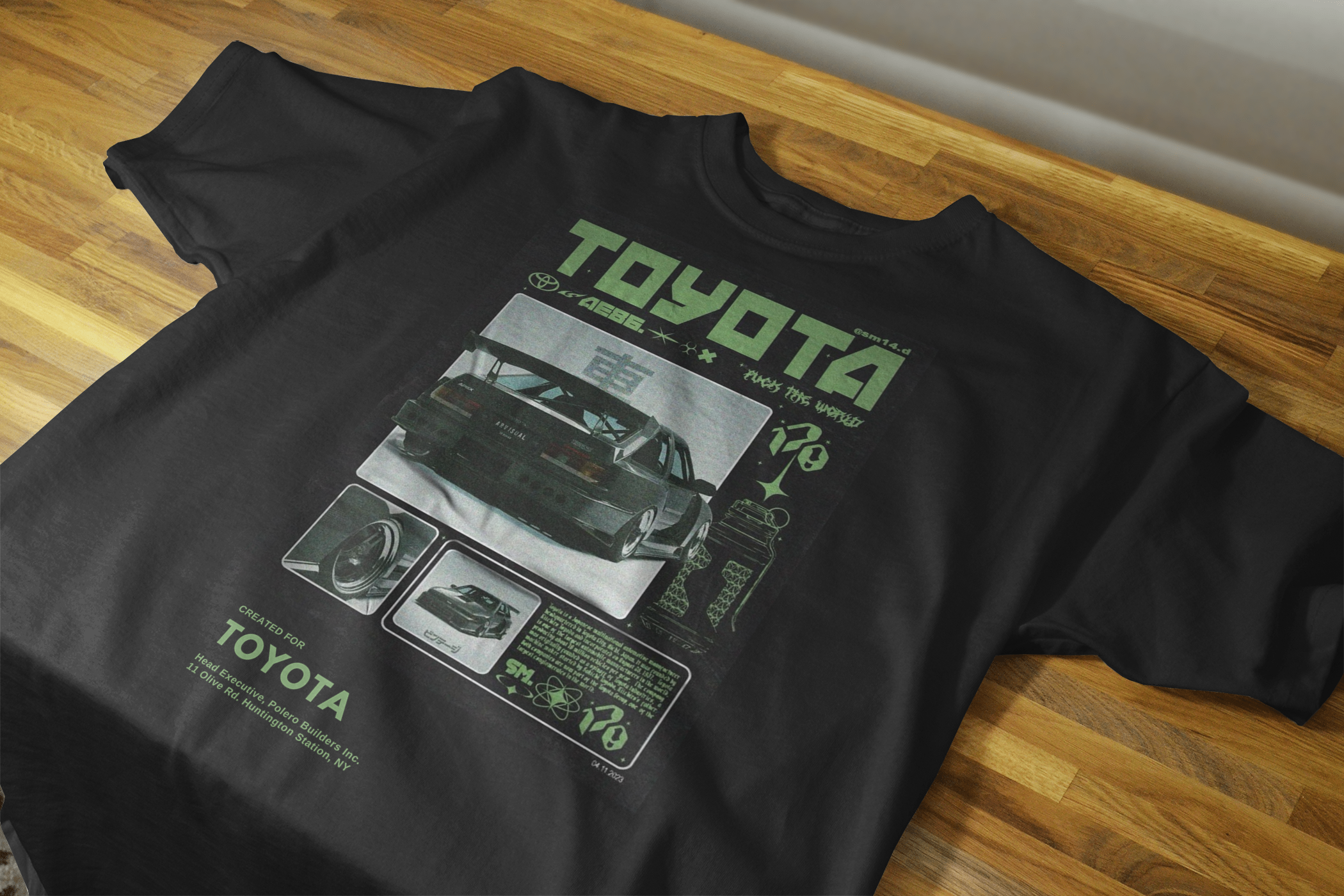 TOYOTA COTTON T-SHIRT