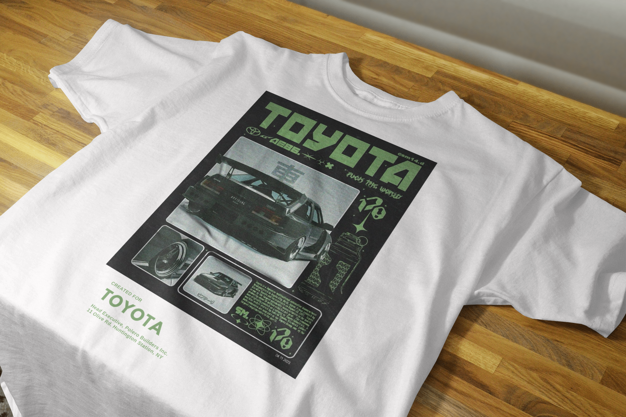 TOYOTA COTTON T-SHIRT