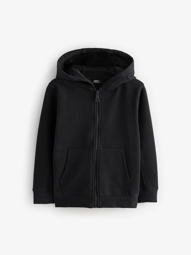 "ESSENTIAL CLASSIC DESIGNED ZIP HOODIE OVERSIZED"