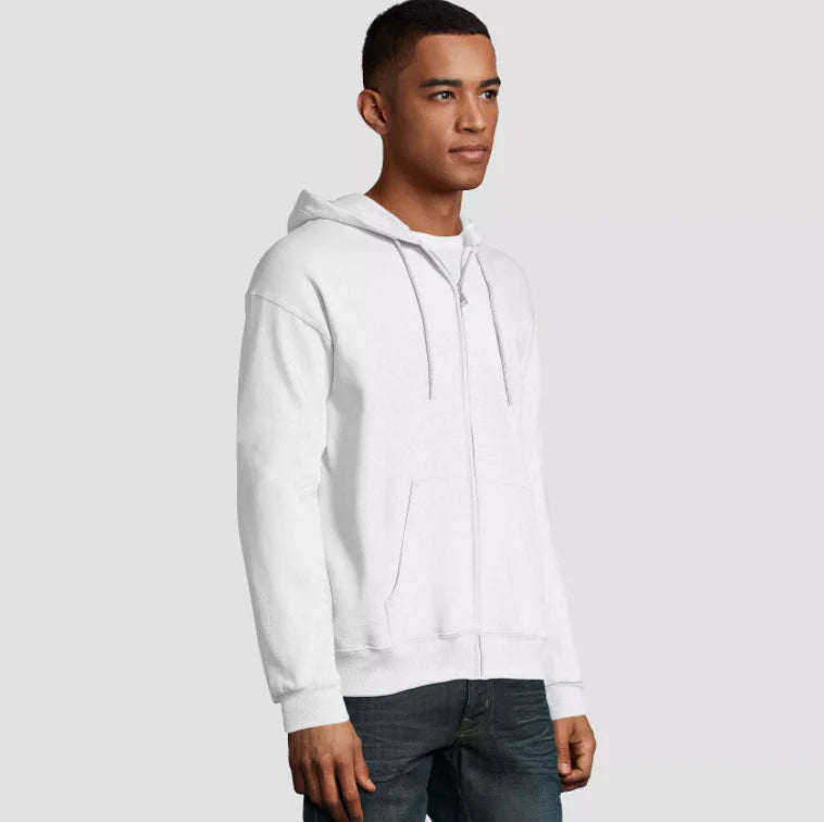 "ESSENTIAL CLASSIC DESIGNED ZIP HOODIE OVERSIZED"